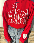 RED GHOST HOODIE