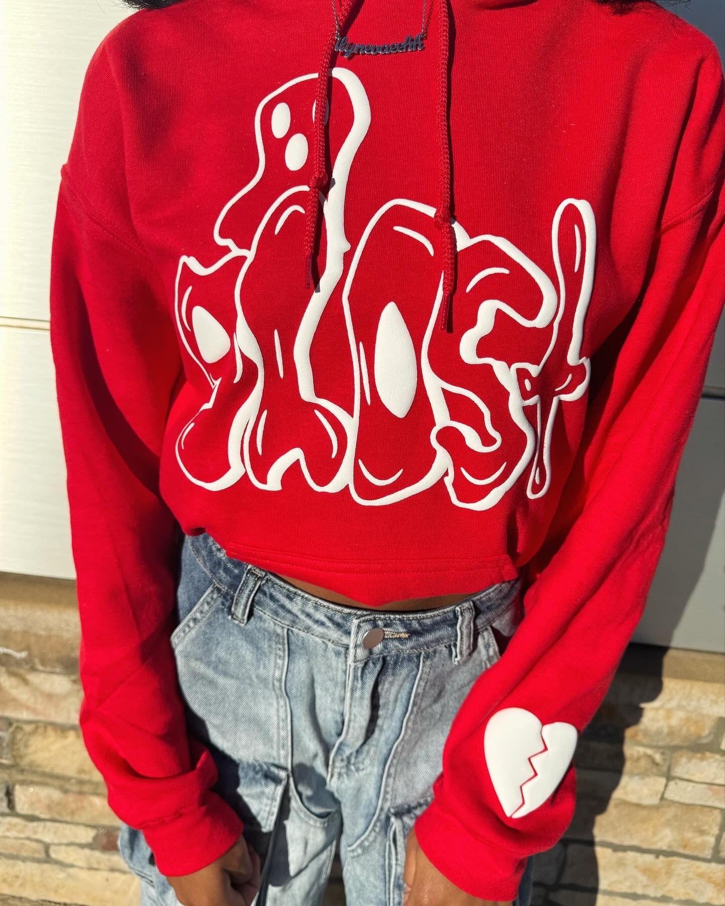 RED GHOST HOODIE