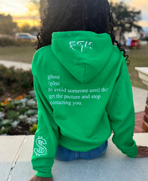 GREEN GHOST HOODIE