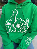 GREEN GHOST HOODIE